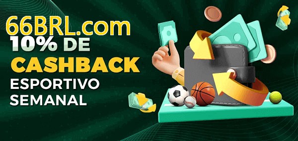 10% de bônus de cashback na 66BRL.com