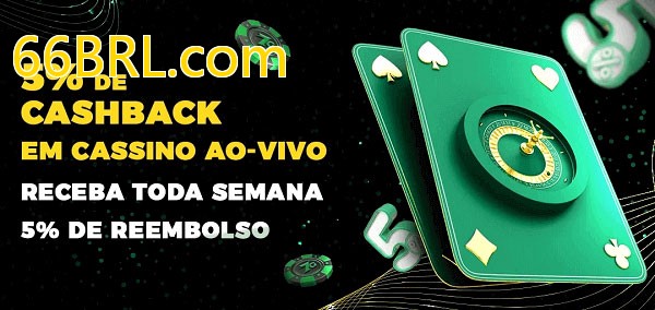 Promoções do cassino ao Vivo 66BRL.com